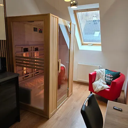 Apartmán 4seasons Z Prywtna Sauna I Kominkiem *